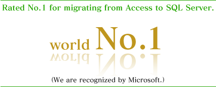 Rated No.1 for migrating from Access to SQL Server.