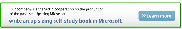 I write an up sizing self-study book in Microsoft