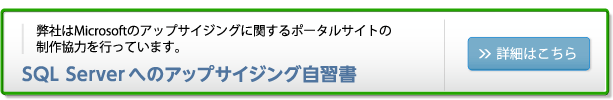 SQL serverへのアップサイジング自習書（詳細はこちら）