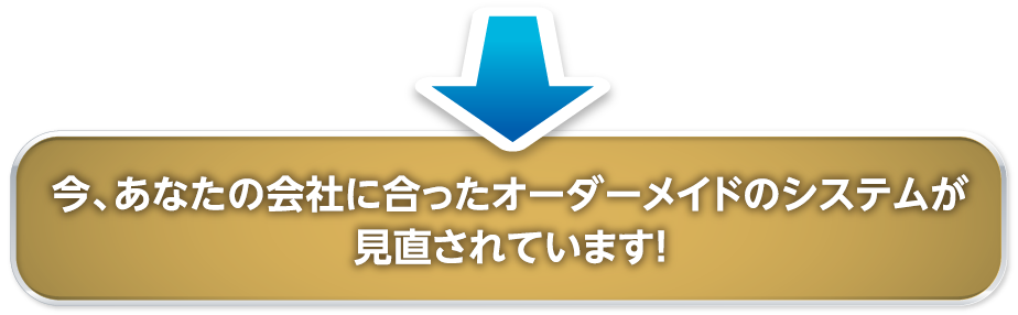 今、あなたの会社に合ったオーダーメイドのシステムが見直されています！